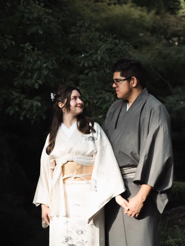 Couple portrait in Kyoto